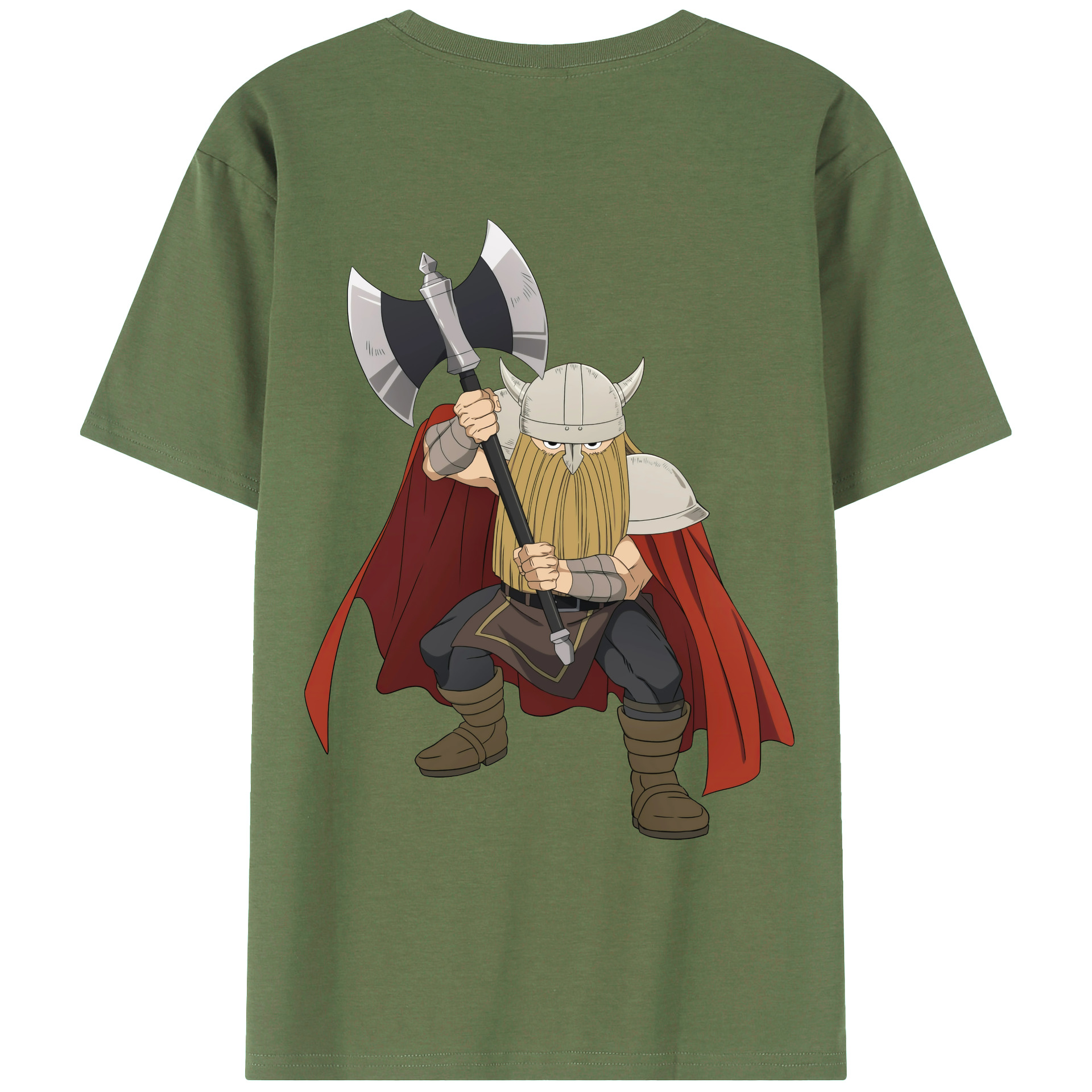 （画像用） 葬送のフリーレン Frieren 綿100％ メンズ半袖Tシャツ（バックプリント） 通気性